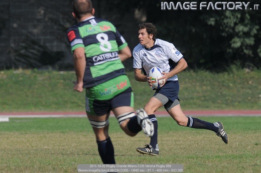 2011-10-02 Rugby Grande Milano-CUS Verona Rugby 056